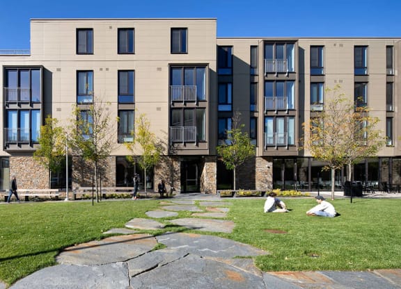 Lush Courtyards at Saint James Place, Cambridge, MA 02140
